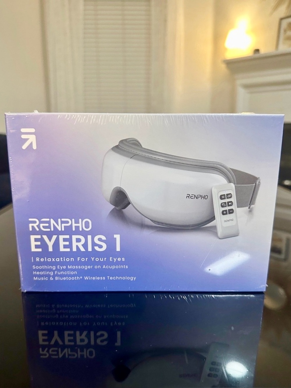 Renpho Eyeris 1 White Eye Massager with Remote